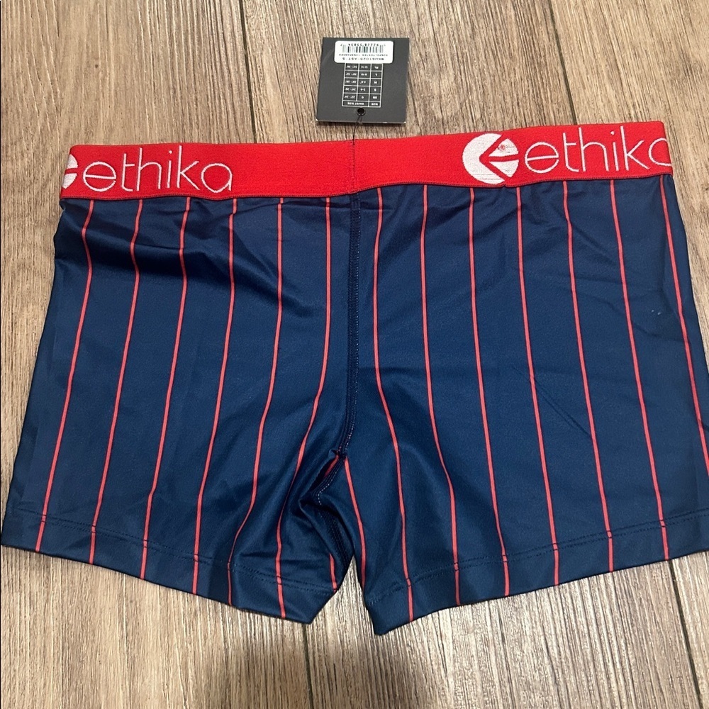 Ethika for Fanatics Navy and Red Sox Chain Boxer Briefs Size Small - Picture 3 of 5
